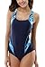 CharmLeaks Womens Printed Racerback One piece Swimwear Swimsuits Bathing Suits