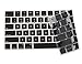 COOSKIN® Silicone Colorful Keyboard Protector Protective Skin for Apple Magic Keyboard (MLA22LL/A), After 2015 November US Layout (Black)