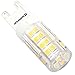 Kakanuo G9 LED Bulb 4Watt Warm White 3000K AC110-130V Non-Dimmable 52 * 2835SMD LEDs(Pack of 6)