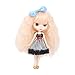 Wigs Only!Cheap Blythe Pullip Doll Wig Peachy Pink Color Fluffy Classic Wavy Doll Hair Wigs with Bangs Baby Doll Hair