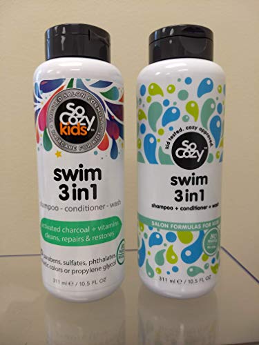 Socozy Swim 3 In 1 Shampoo Conditioner Body Wash Activated