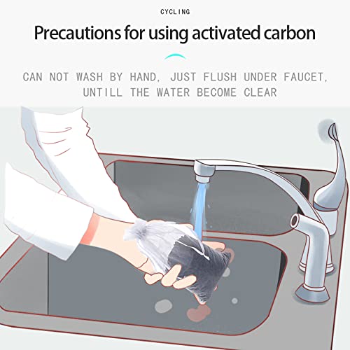 Minxue Activated Carbon Aquarium Bamboo Charcoal Pellets Clear Than