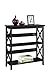Convenience Concepts Oxford 3 Tier Bookcase, Black