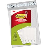 Command Picture Hanging Strips, Large, White, 14-Pairs - Easy to Open Packaging