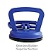 Capri Tools CP21077 Capri Tools 4-1/2 inch Premium Suction Cup, Glass, Dent Puller, Blue