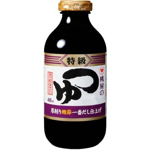 桃屋 つゆ特級 400ml 【めんつゆ 蕎麦 濃縮2倍 】商品画像