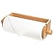 Fox Run Wooden Paper Towel Holder, 5.25 x 15.25 x 3.75 inches, Brown