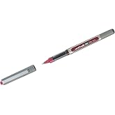 Uni-ball UB-157 - Eye Fine Rollerball Pen WINE DARK RED Liquid Ink Colour x 1 Single Pen