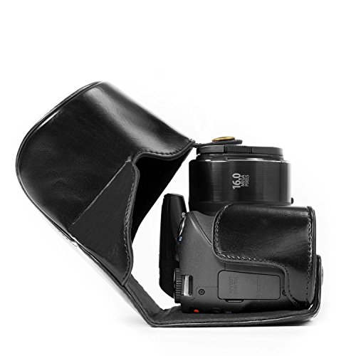 MegaGear Ever Ready Protective Leather Camera Case, Bag for Canon