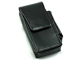 Skyway Bradford 120's Cigarette Pack Holder Case with Lighter Pouch - Black