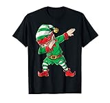 Christmas Dabbing Elf Squad T Shirt Family Matching Men Boys
