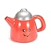 ThinkMax Kids Play Tea Set Toy with Cake for Children Tea Party Pretend Play Game with Cute Smiley Face Design (24 Pieces)