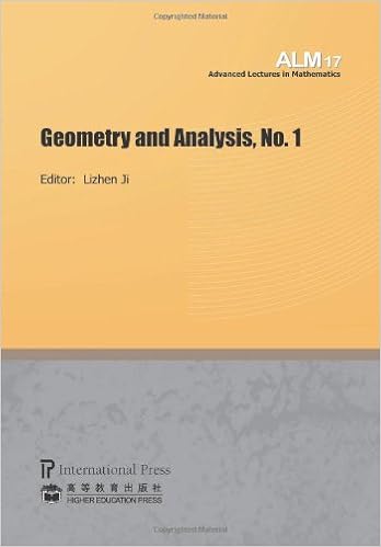 Geometry And Analysis No 1 Volume 17 Of The Advanced - 