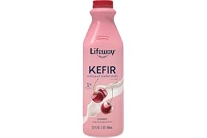 Lifeway Lowfat Kefir, Cherry, 32 Ounce (Pack of 06)