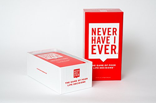 Never Have I Ever, The Game of Poor Life Decisions [A Party Card Game]