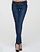 Camii Mia Women's Slim Fit Fleece Lined Jeans