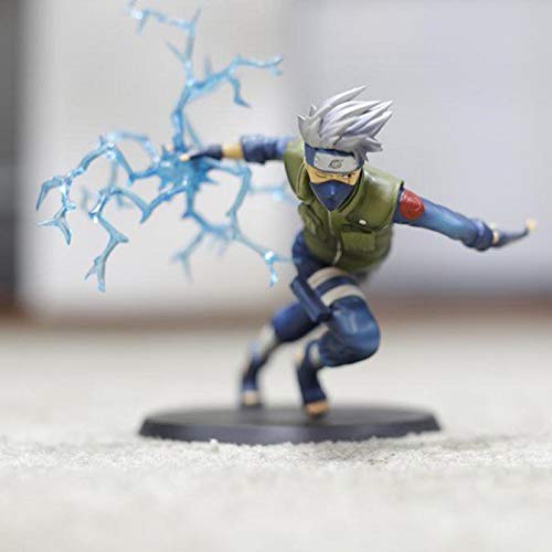 Hyzb-Naruto-Run-Kakashi-Modelo-Realista-Estatua-Recuerdo-Anime-Ornamento-22cm