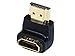 Monoprice HDMI Port Saver Male to Female - 90 Degree (103733)