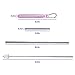Flyby Portable Reusable Drinking Straws Pinkish Color Purple Ultimate Straw