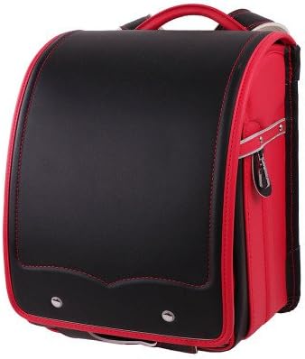 Amazon Co Jp ランドセル 入学祝い 男の子 女の子 小学生 通学バッグ レインカバー付き フラットファイル対応 大容量 防水 小学校 入学準備 キッズ 子供カバン スクール ギフト プレゼント 可愛い おしゃれ ブラックレッドb ベビー マタニティ