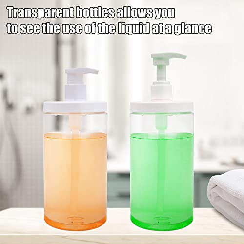 Cosywell Pump Bottle Dispenser Plastic Pump Bottles Refillable Bottles