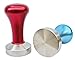 Zoie + Chloe Stainless Steel Espresso Coffee Tamper - 49mm Flat Base