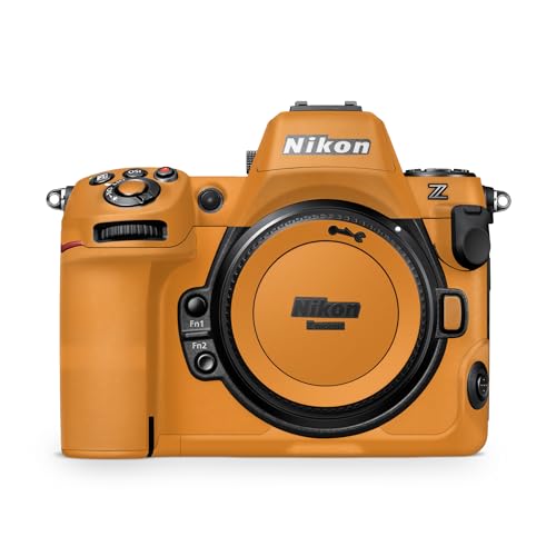 Camera Skin Compatible with Nikon Z8 Camera (2023) - Solid Orange - Premium 3M…