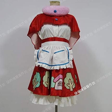 Amazon コスプレ衣装 赤色 ワンピース ドレス そに子 サンリオコラボ マイメロディ すーぱーそに子 コスプレ 仮装 通販
