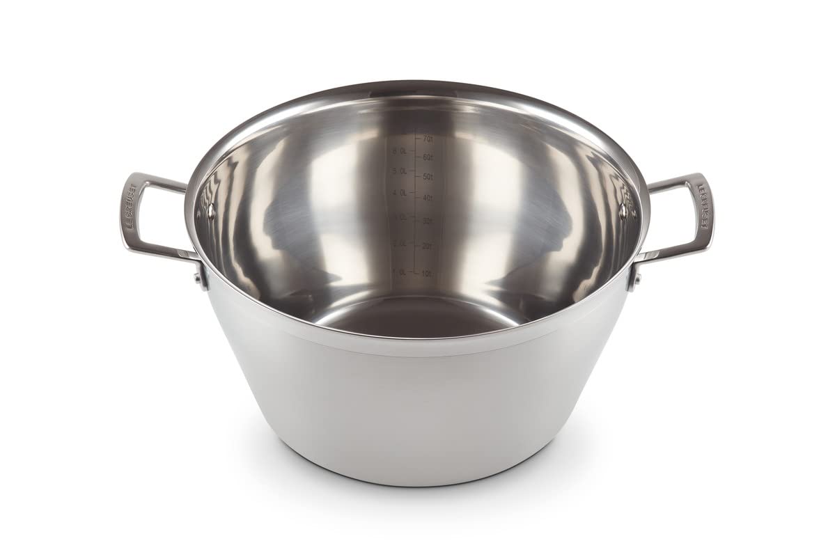 LE CREUSET 3-Ply Stainless Steel Preserving Pan, 30 x 16.5 cm, 96204130001000