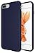 Diztronic Matte Blue iPhone 7 Plus Case/iPhone 8 Plus Case, Full Matte Slim-Fit Flexible TPU Case for Apple iPhone 7 Plus / 8 Plus (Matte Dark Blue)