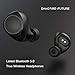 Bluetooth 5.0 Wireless Earbuds, ENACFIRE Future Wireless Bluetooth Headphones 18H Playtime Deep Bass Stereo Sound 50 ft Bluetooth Range Perfect Portable Charging Case, Built-in Micthumb 1