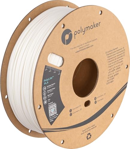 Polymaker PA02002 PolyLite Filament PLA 1.75mm 1000g White 1 pc(s)