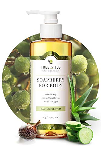 Ultra Gentle Sensitive Skin Body Wash by Tree To Tub - pH 5.5 Balanced Fragrance Free Body Wash. Eczema Body Wash for Women and Men, with Wild Soapberries Organic Aloe Vera 8.5 oz 1 Ultra Gentle Sensitive Skin Body Wash by Tree To Tub - pH 5.5 Balanced Fragrance Free Body Wash. Eczema Body Wash for Women and Men, with Wild Soapberries Organic Aloe Vera 8.5 oz