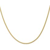Auriga Fine Jewelry 10K Yellow Gold 1.75mm Parisian Wheat Chain Bracelet