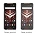 Orzero (2 Pack) For ASUS ROG Phone ZS600KL Tempered Glass Screen Protector, 2.5D Arc Edges 9 Hardness HD Anti-Scratch Bubble-Free (Lifetime Replacement)