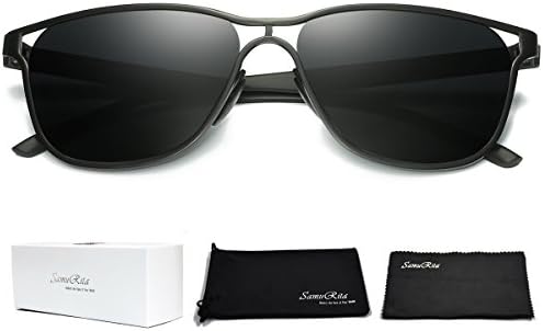 Brand Design Polarized Wayferer Sunglasses Light Frame Classic Men Shades