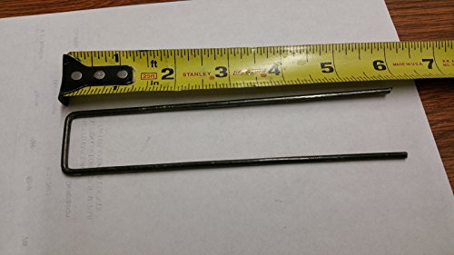 Landscape Fabric Mulch Pins pack 100 SOD Staples Weed Control Chisel Point .#GH45843 3468-T34562FD69560