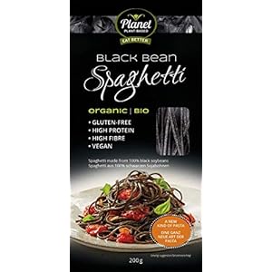 Planet Plant-Based Protein Nudeln Bio Schwarze Bohnen Spaghetti (200 g) / Black Bean Spaghetti / Schwarze Bohnen Nudeln…