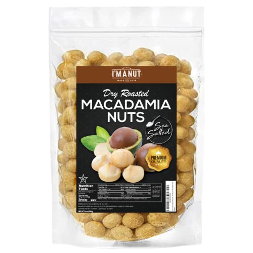 Oven Dry Roasted Macadamia Nuts with Sea Salt24 oz (1.5 lb) Fancy