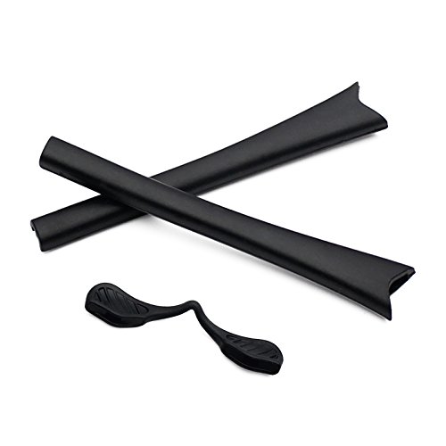 Mryok Replacement Earsocks Nosepieces Kits for Oakley Radar Path Sunglass - Black