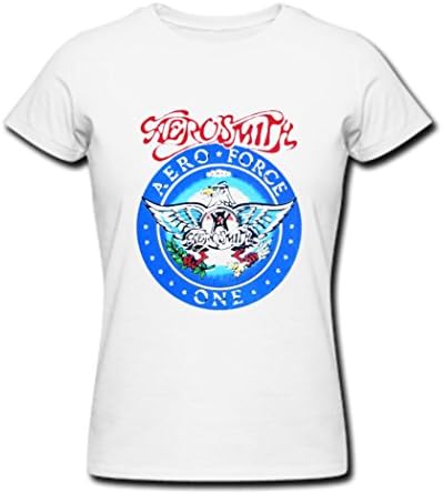 Garth's Aerosmith fashion Logo Short Sleeve T Shirt For Women Medium
