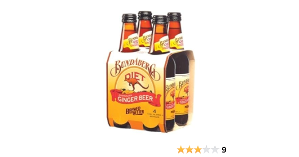 Amazon Com Bundaberg Diet Ginger Beer 4 Pack Grocery Gourmet Food