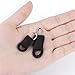 eBoot 32 Pieces Zipper Tag Zip Fixer Zipper Replacement Tag for Clothes or Bags (Black)