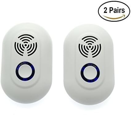 Ultrasonic Wave Pest Control Repeller Plug in Electronic Eco-Friendly Mouse Pest Repellent for Mice Ants Roaches Rats Insects Rodents Mosquito Non Toxic Human &amp;Pets Safe