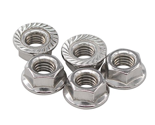 image for XtremeAmazing 8 Pcs Stainless Exhaust Manifold Stud Nuts kit for Ford 