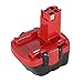 POWERAXIS 12v 3.0Ah NI-MH Replacement for Bosch BAT043 BAT045 BAT046 BAT049 BAT120 BAT139 Cordless Tools Full Capacity Battery (Red&Black)