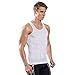 HÖTER Mens Slimming Body Shaper Vest Shirt Abs Abdomen Slim (TOP EDITION)