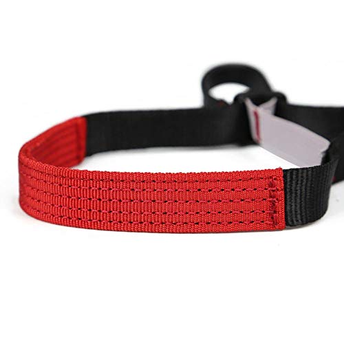 COREYCHEN Webbing Sling Rock Climbing Strap Belts Foot Loop Climbing Adjustable Foot Ascender Sling Belts Foot Loop Ascender Mountaineering Tree Rock Climbing Ascender