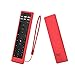 SIKAI Remote Case Compatible with Vizio XRT136 Smart TV Remote Skin-Friendly Shockproof Silicone Cover for Vizio XRT136 Remote Washable Anti-Lost with Remote Loop (Red)