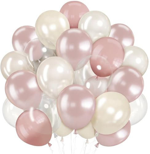 Retro Pink Pearl White